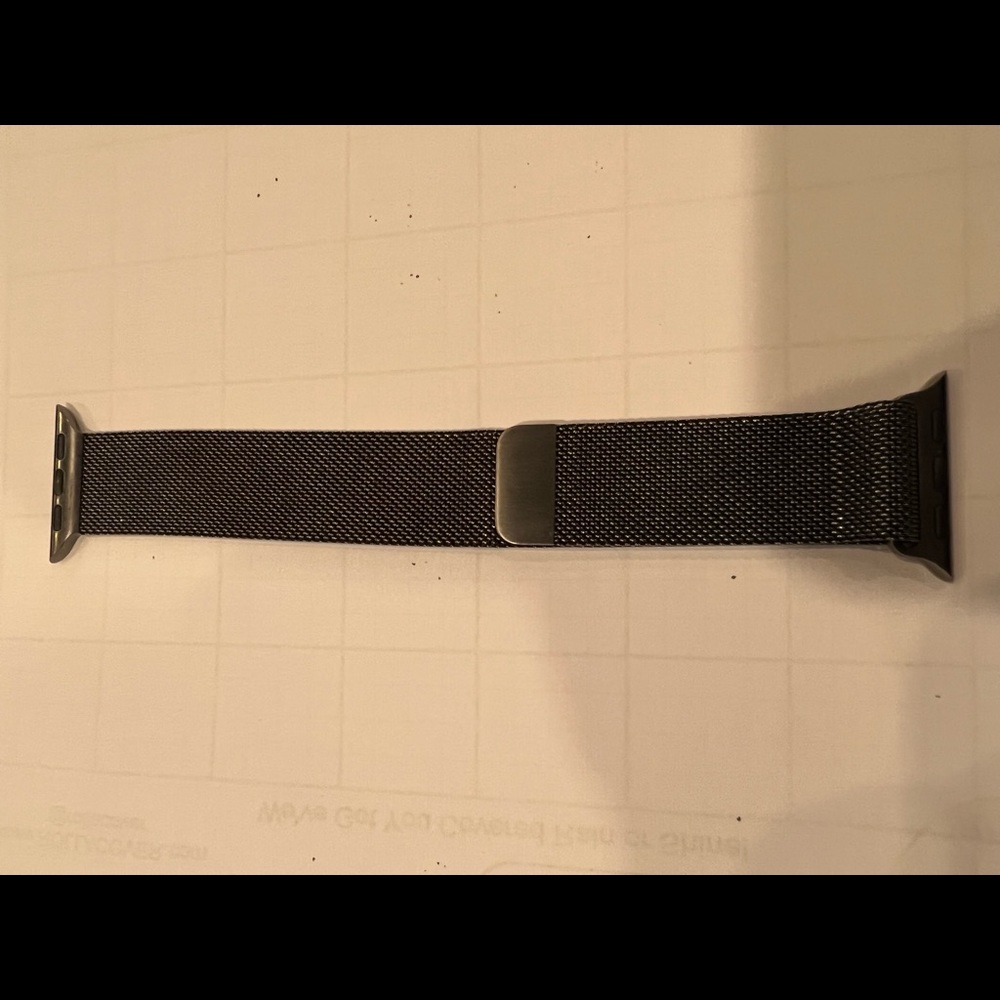 Apple Watch Band 41 MM Graphite Milanese Loop
